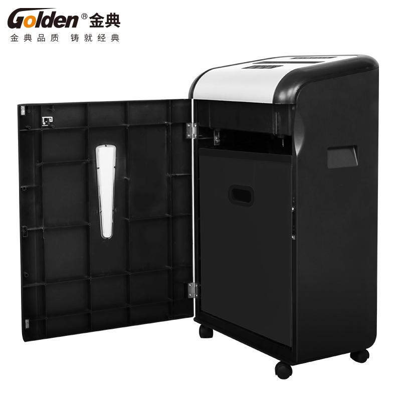 金典 GD-310P 碎纸机 国标1级 银黑色 (单次6张 30L 持续10分钟 可碎纸）按台销售