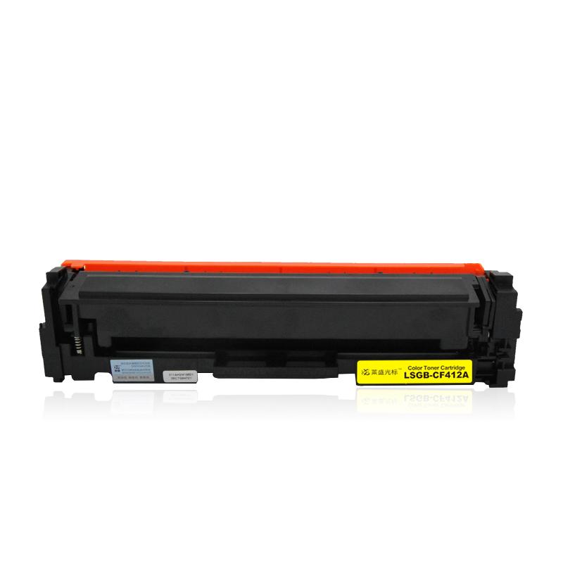 莱盛光标 LSGB-CF412A 硒鼓 2300页 黄色  （适用HP CLJ-M452/M477 MFP）按（支）销售