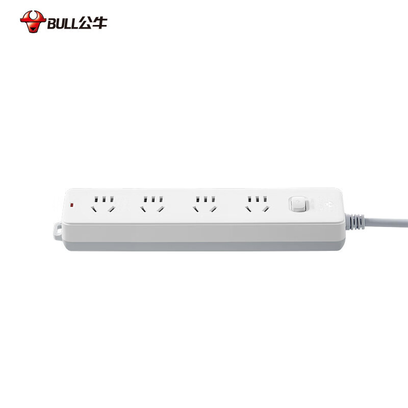 公牛 GN-410（新） 单控四联插座 3米按（个）销售