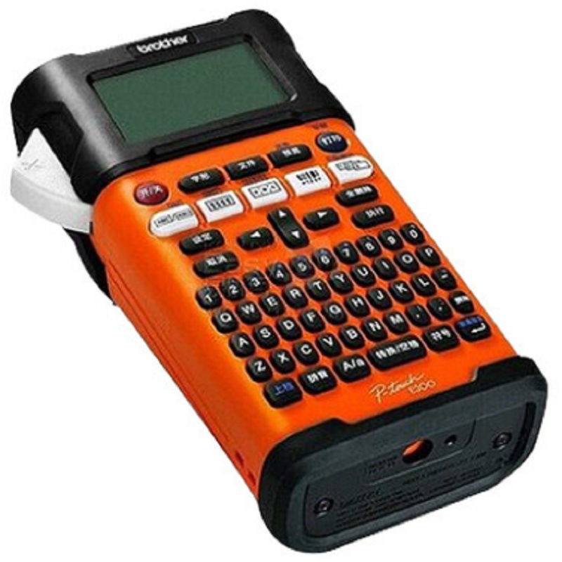 兄弟 PT-E300 标签打印机 适用色带6-18mm 黑橙色按台销售