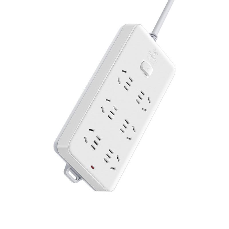 公牛 GN-109K （新） 单控六联插座 5米 白色按（个）销售