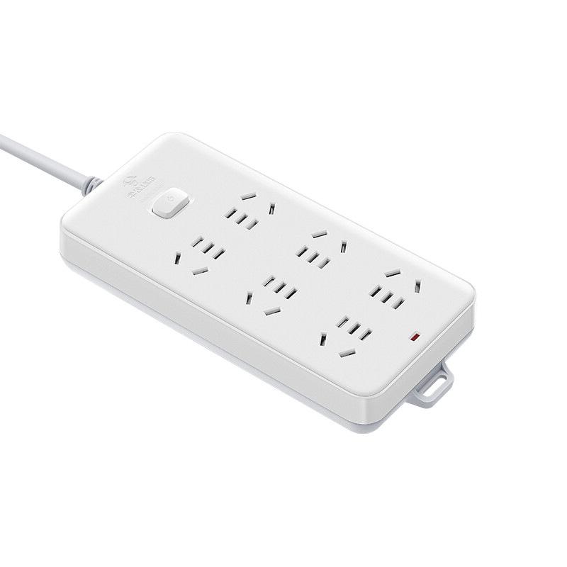 公牛 GN-109K （新） 单控六联插座 5米 白色按（个）销售