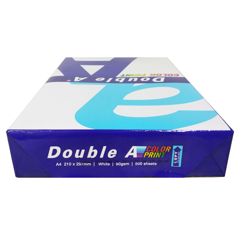 达伯埃 A4 90G 彩激纸 500张/包 白色 500张/包，5包/箱按包销售