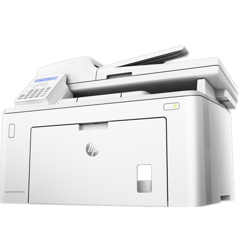 惠普 LaserJet Pro MFP M227fdn 黑白激光多功能一体机 A4 白色  打印、复印、扫描、传真、有线网络、自动双面按台销售