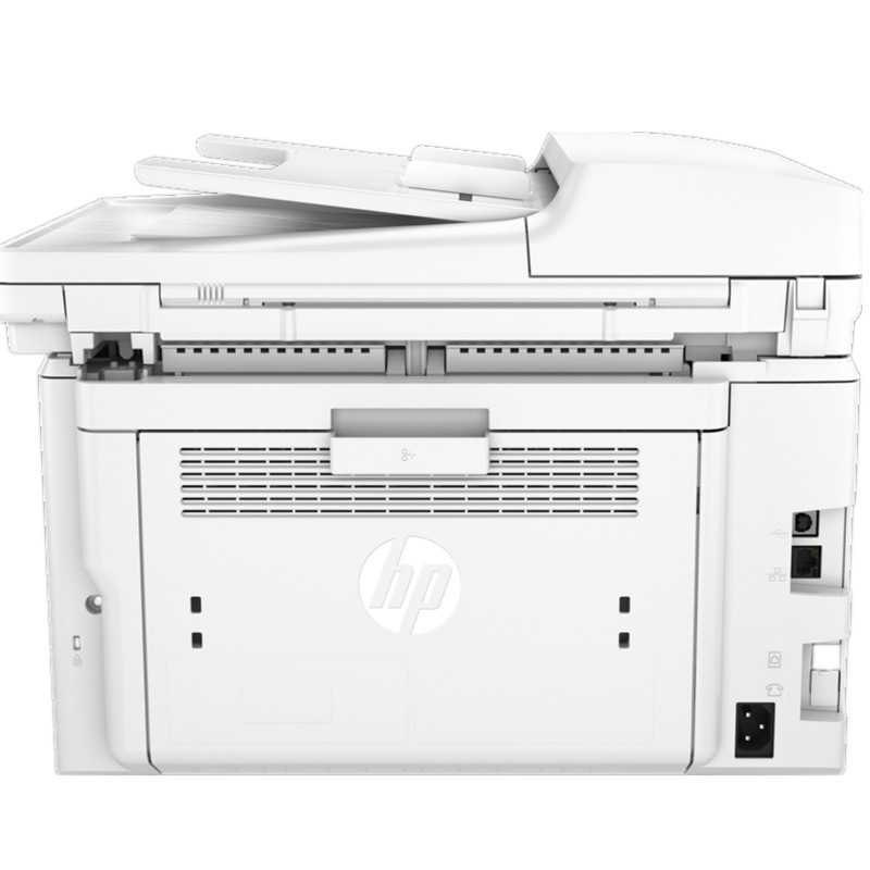 惠普 LaserJet Pro MFP M227fdn 黑白激光多功能一体机 A4 白色  打印、复印、扫描、传真、有线网络、自动双面按台销售