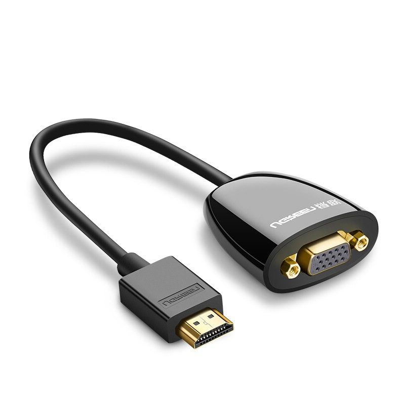 绿联 40253 转换器 HDMI转VGA线 黑色按（个）销售