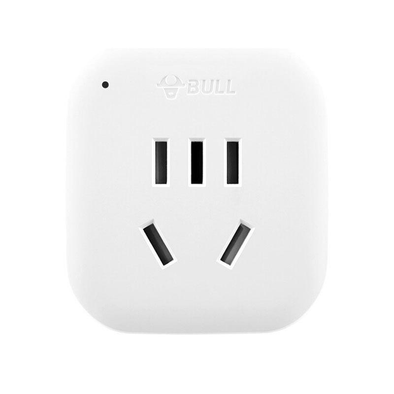 公牛 GN-L01T（新） 电源转换器 意标转国标 白色 适合国外使用（意大利 智利 乌拉圭）按个销售