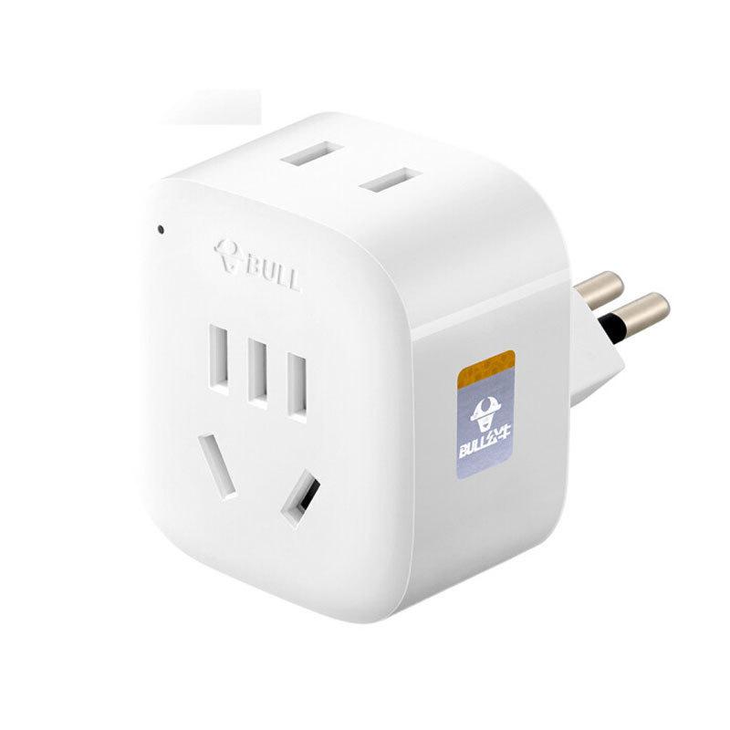 公牛 GN-L01T(新) 电源转换器 意标转国标 白色 适合国外使用(意大利 智利 乌拉圭)按个销售 公牛 GN-L01T(新) 电源转换器 意标转国标 白色 适合国外使用(意大利 智利 乌拉圭)按个销售