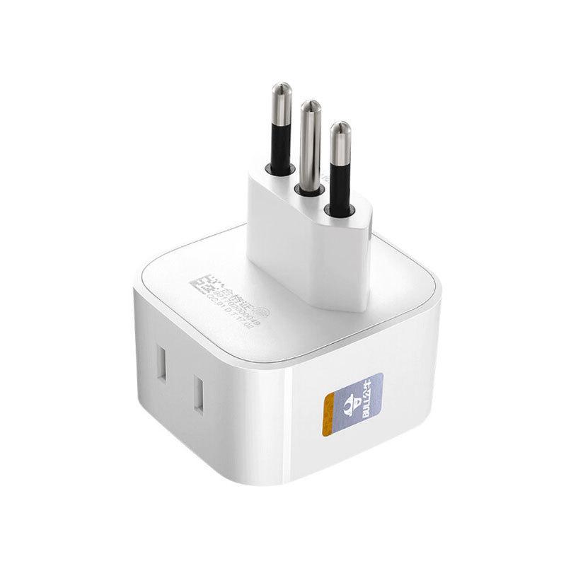 公牛 GN-L01T(新) 电源转换器 意标转国标 白色 适合国外使用(意大利 智利 乌拉圭)按个销售 公牛 GN-L01T(新) 电源转换器 意标转国标 白色 适合国外使用(意大利 智利 乌拉圭)按个销售