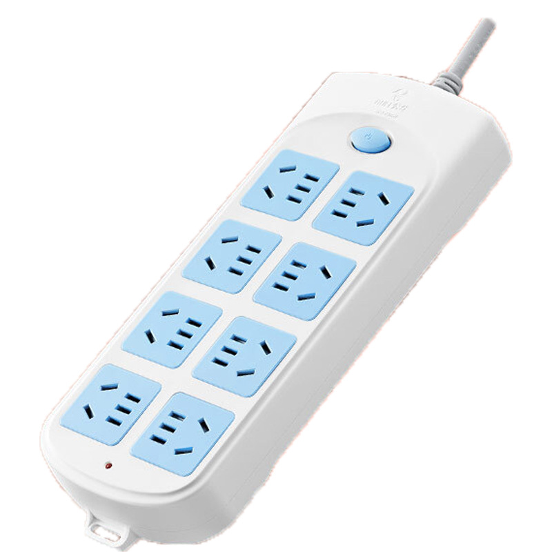 公牛 GN-604（新） 单控八联插座 3米 白色按（个）销售