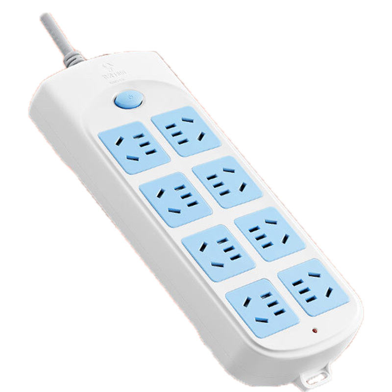 公牛 GN-604(新) 单控八联插座 3米 白色按(个)销售 公牛 GN-604(新) 单控八联插座 3米 白色按(个)销售