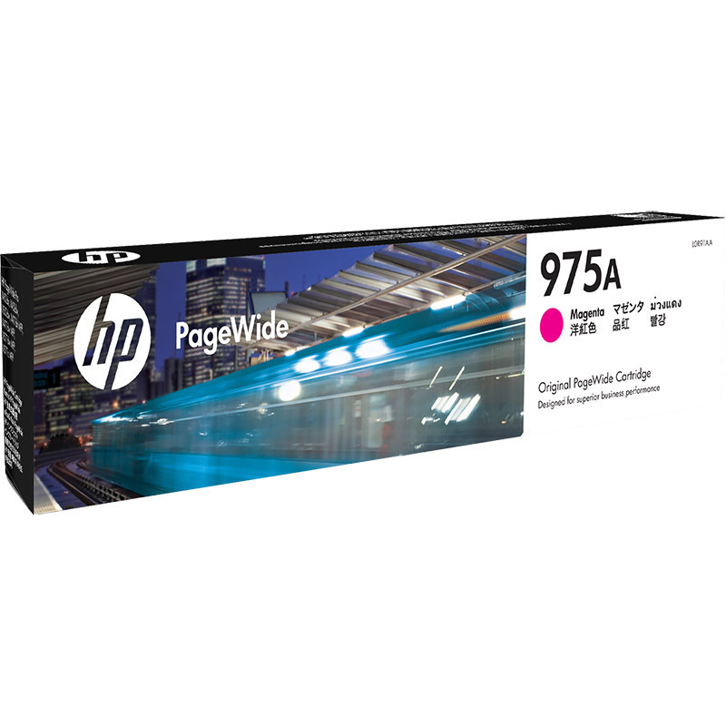 惠普 L0R91AA 墨盒 975A 洋红色 3000页 适用577dw/577z/477dw/477dn/552dw/452dw/452dn按盒销售