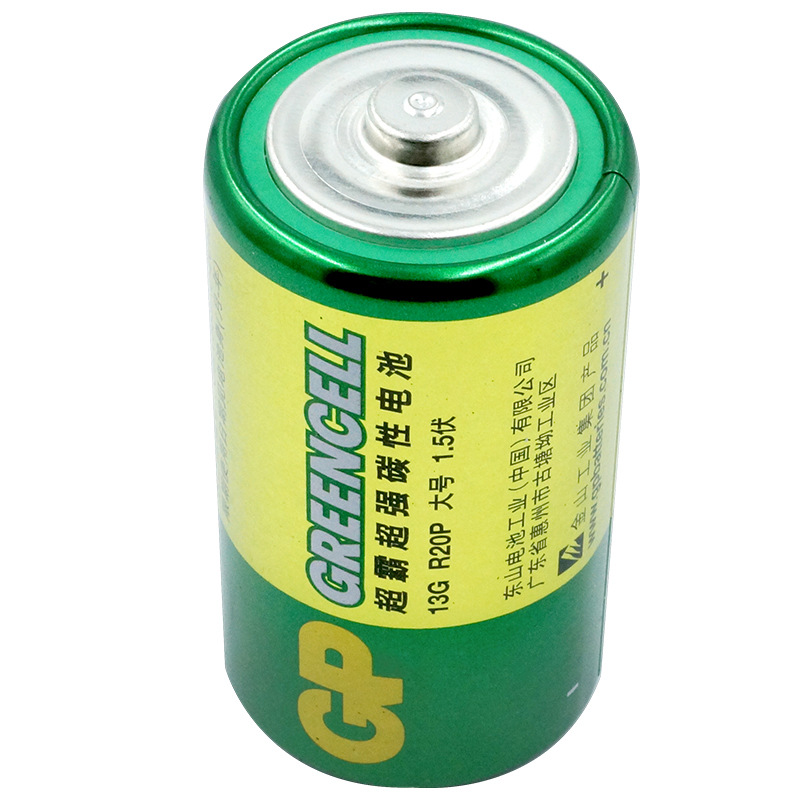 超霸 13G-2IL2 碳性电池 1号2节卡装按（卡）销售