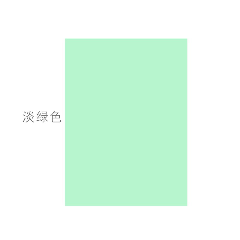 旗舰 A4 80G 彩色复印纸 100张/包 淡绿色按（包）销售