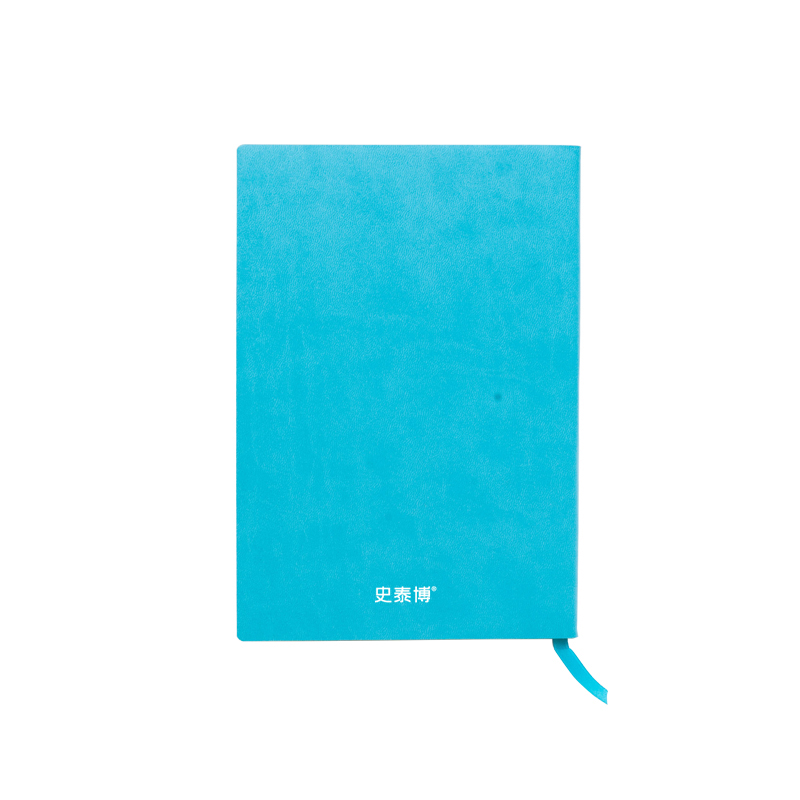 史泰博 PUNB001-1 软皮面记事本 A5 蓝色 50本/箱按本销售