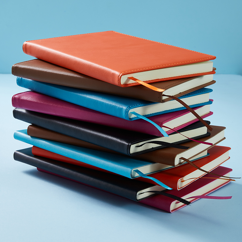 史泰博 PUNB001-5 软皮面记事本 A5 粉色 50本/箱按（本）销售