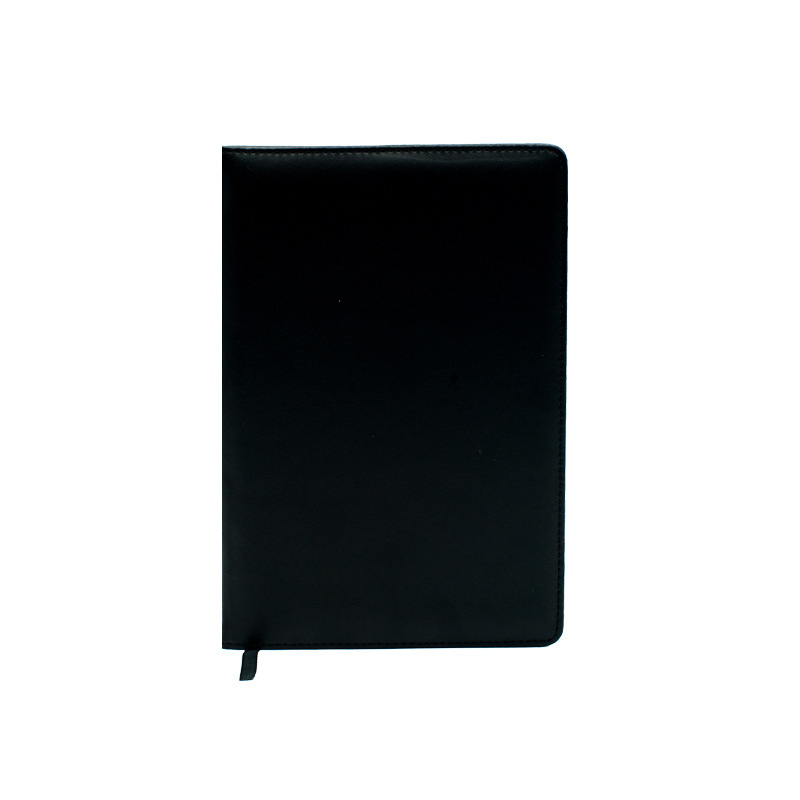 史泰博 PUNB002-4 硬皮面记事本 A5 96张 黑色按本销售
