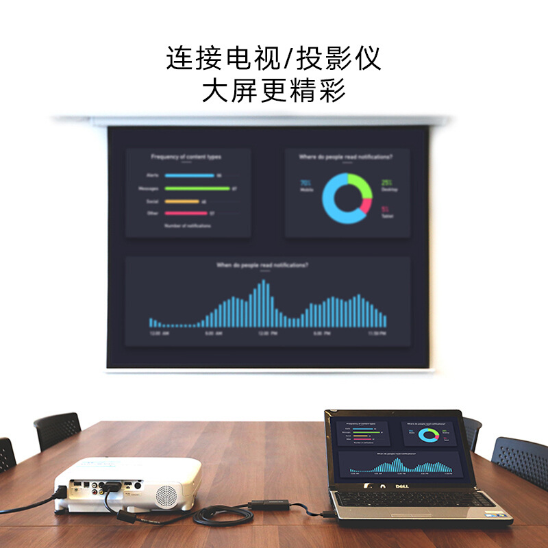 绿联 40248 HDMI转VGA线转换器 黑色按个销售