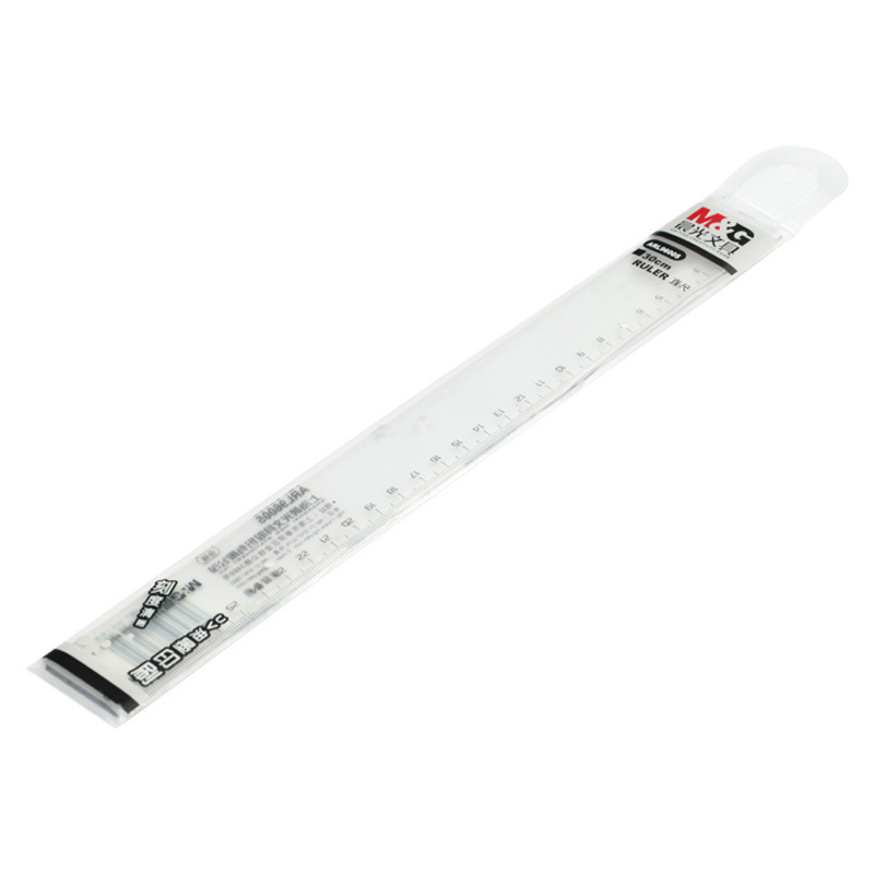 晨光 ARL96005 塑料尺子 30cm按把销售