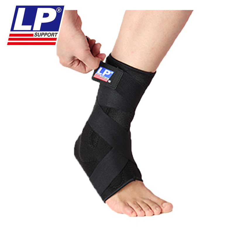 LP 528_M 运动用可调式Z型支撑护踝  黑色