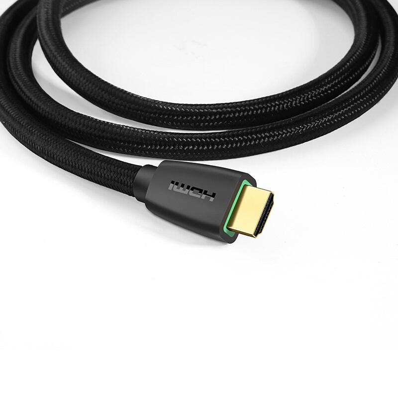 绿联 40409 HDMI线 1.5米支持 2.0版 4k数字高清线 黑色按根销售 绿联 40409 HDMI线 1.5米支持 2.0版 4k数字高清线 黑色按根销售