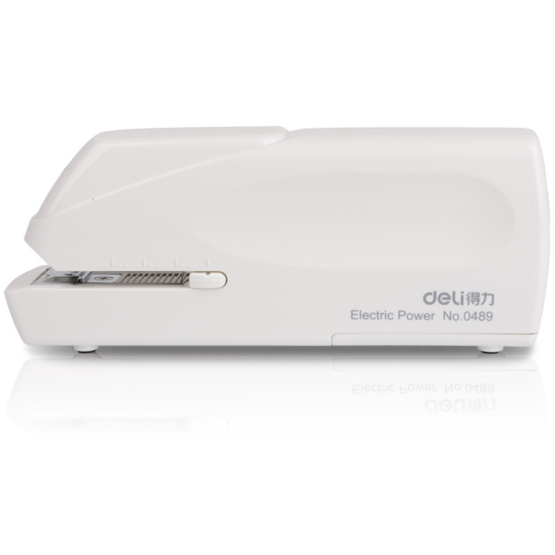 得力 0489 电动订书机 175x48x71mm 混色按（只）销售