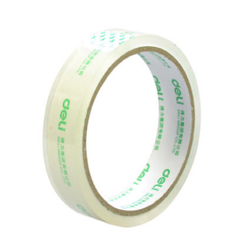 得力 30130 封箱胶带 24mm*30y*50um (12卷/筒) 透明色按（筒）销售