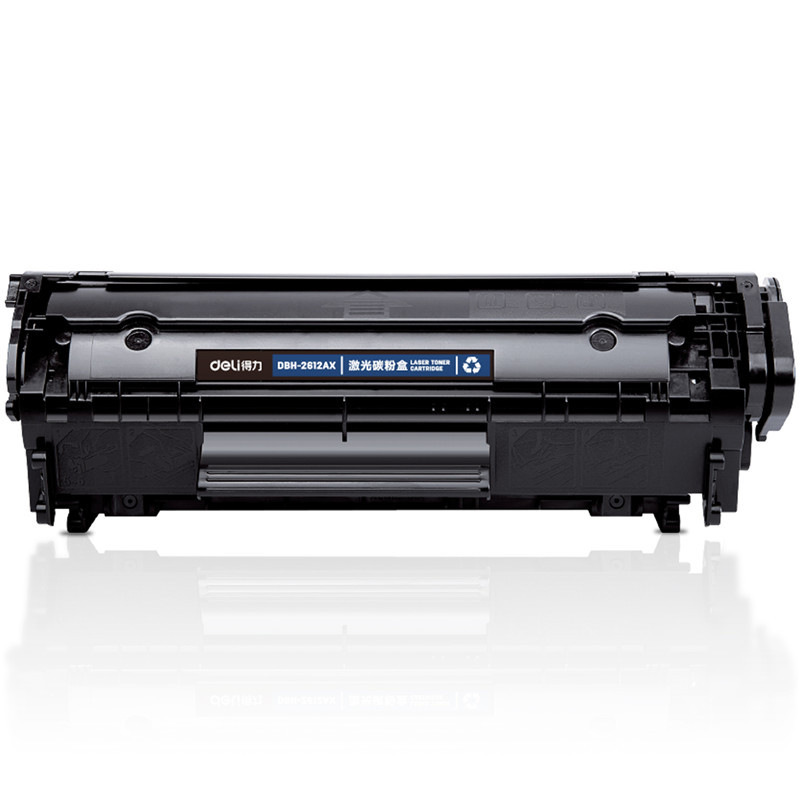 得力 DBH-2612AX 激光碳粉盒 3000页 黑色 适用1020plus3050M100510101015M1319f/2900按支销售