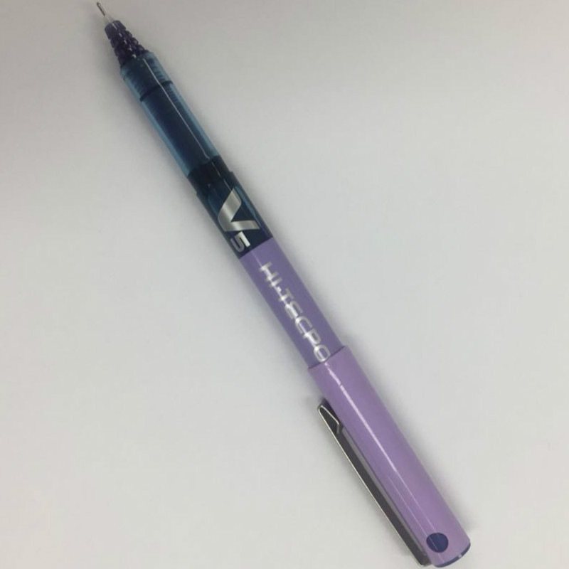 百乐 BX-V5-V V5威宝走珠笔 0.5mm 12支/盒 紫色按支销售