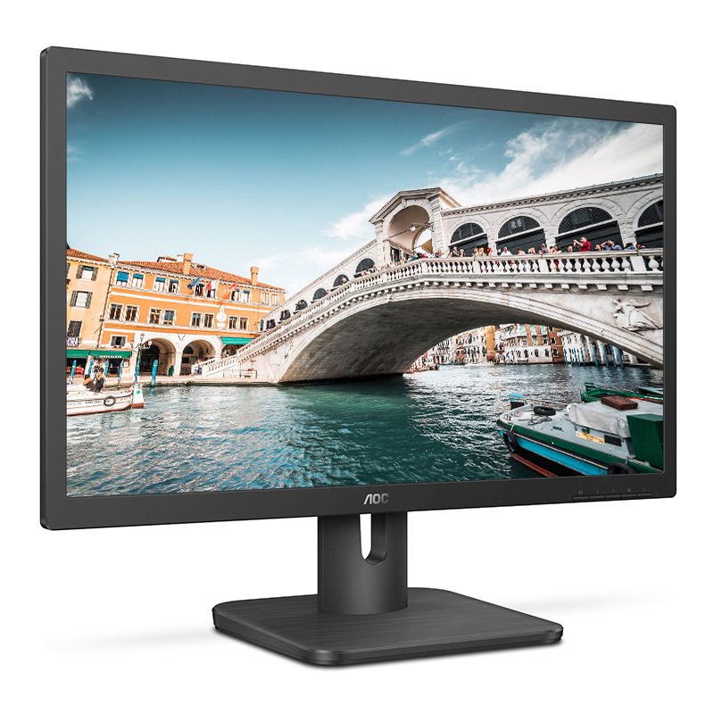 AOC 22E1H 液晶显示器 21.5英寸 VGA+HDMI接口 黑色按台销售