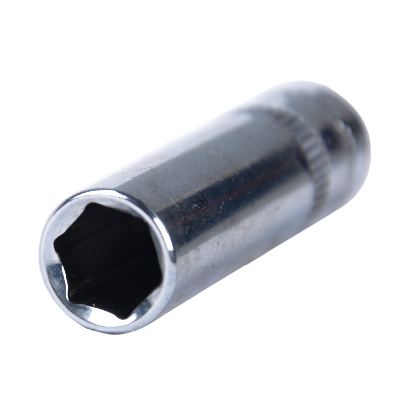 钢盾 S010207 6.3mm系列公制6角加长套筒7mm按(个)销售 钢盾 S010207 6.3mm系列公制6角加长套筒7mm按(个)销售