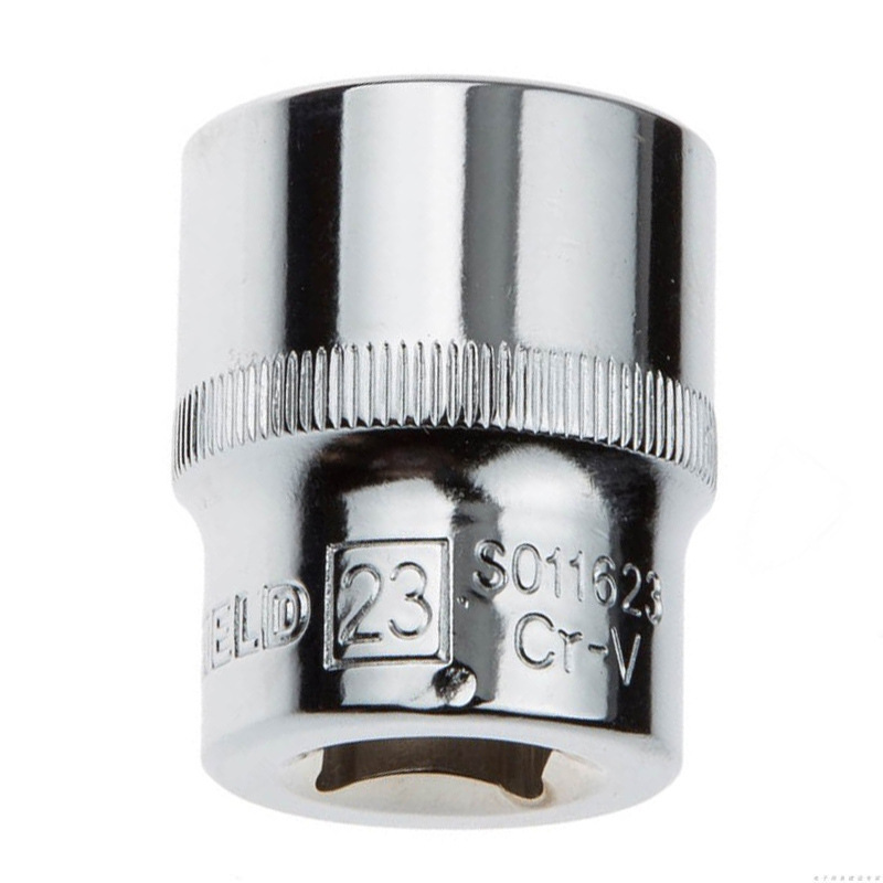 钢盾 S011623 12.5mm系列公制6角标准套筒23mm按（个）销售