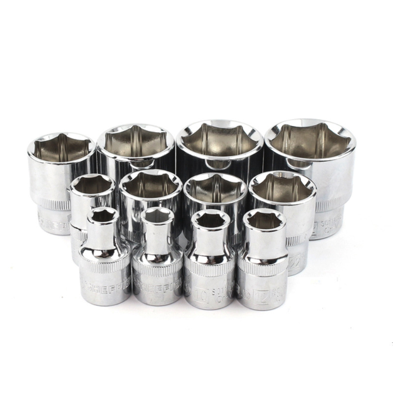 钢盾 S011623 12.5mm系列公制6角标准套筒23mm按（个）销售