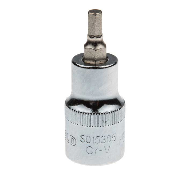 钢盾 S015305 12.5mm系列公制六角旋具套筒H5按（个）销售