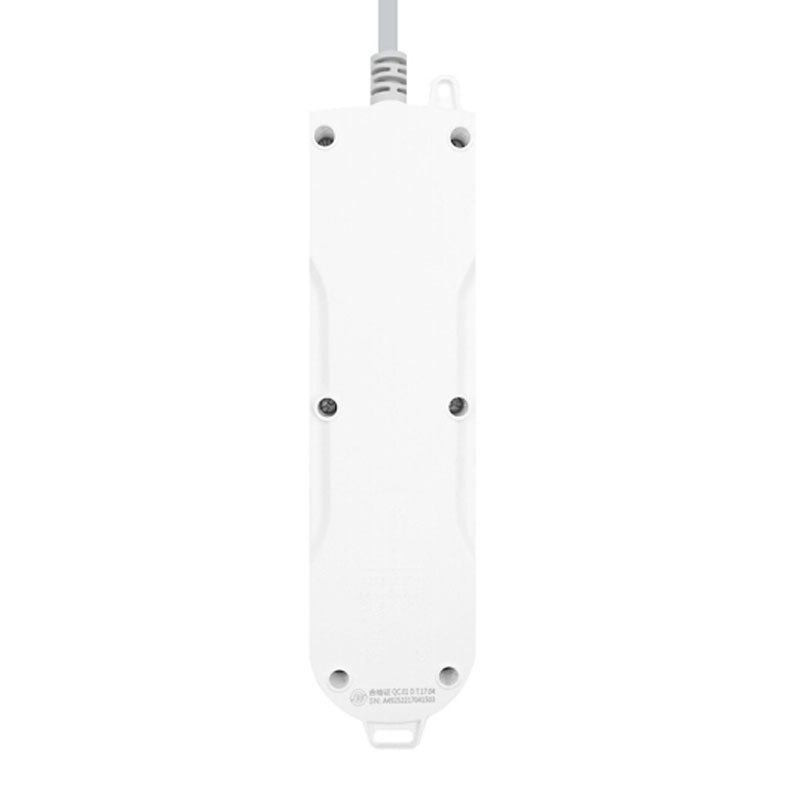 公牛 GN-606A（新） 单控三联插座 5米 蓝白色按个销售