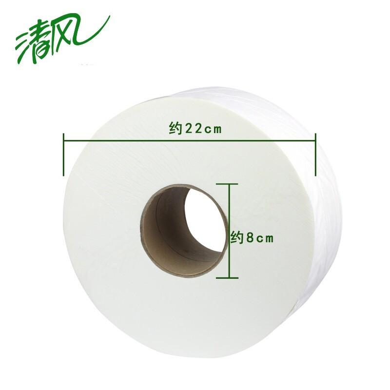 清风 BJ02AB 2层平纹240米珍宝卷纸 120mm*91mm 240m/卷 3卷/包 4包/箱 白色按（箱）销售