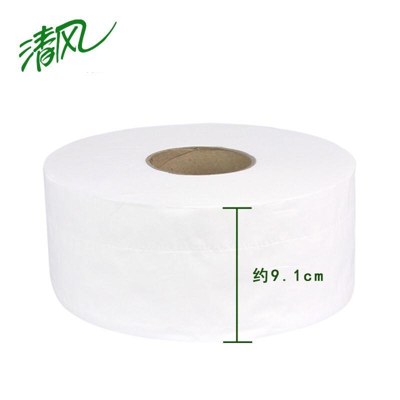 清风 BJ02AB 2层平纹240米珍宝卷纸 120mm*91mm 240m/卷 3卷/包 4包/箱 白色按（箱）销售