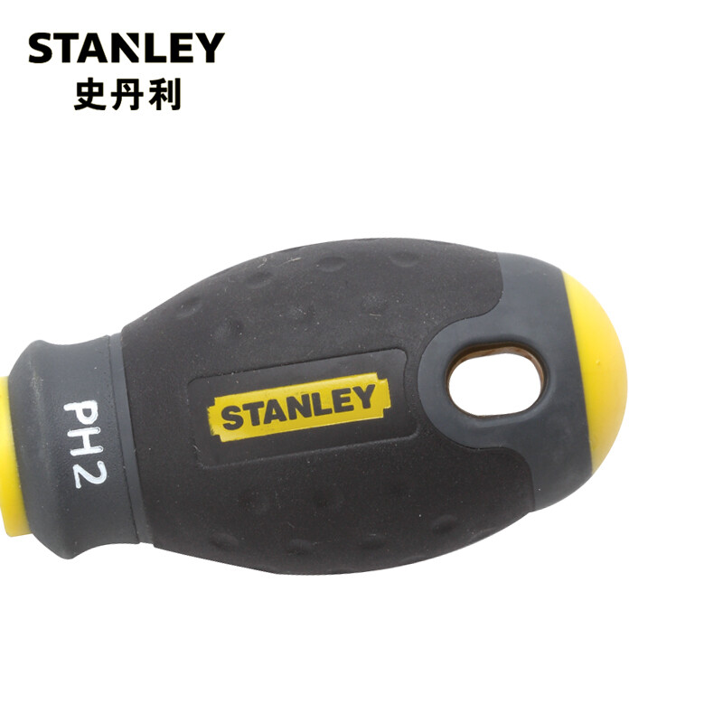 史丹利 65-407-14 三色柄十字螺丝批 PH2x30mm按把销售