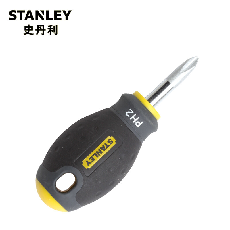 史丹利 65-407-14 三色柄十字螺丝批 PH2x30mm按把销售
