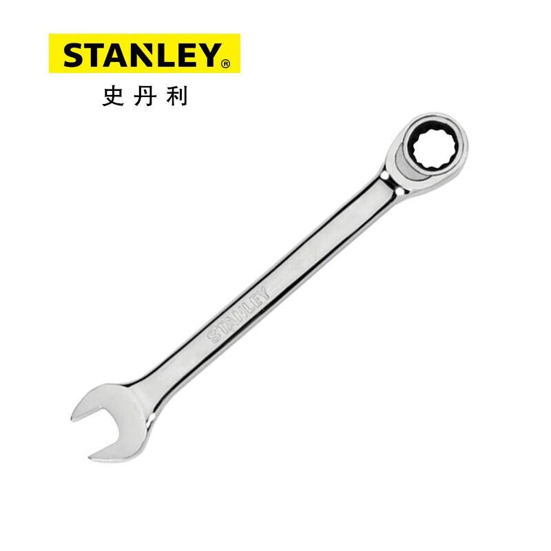 史丹利 89-926-1-22 精抛光棘开两用快扳 英制7/16＂按（把）销售