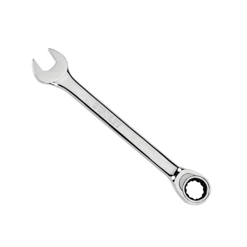 史丹利 89-926-1-22 精抛光棘开两用快扳 英制7/16＂按（把）销售