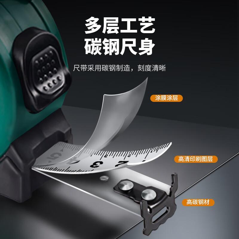 世达 91336A 钢卷尺，凯锋系列橡塑型 7.5mX25mm 钢卷尺，凯锋系列橡塑型 7.5mX25mm, 91336按（把）销售