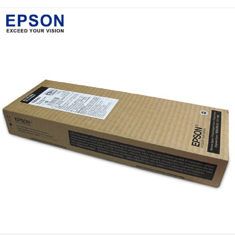爱普生 T8068 墨盒 700ML 粗面黑色  适用P9080/P8080/P7080/P6080按（支）销售