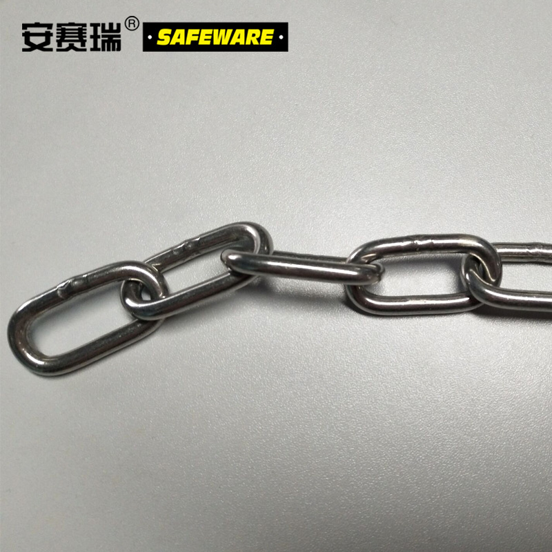 安赛瑞 12265 304不锈钢链条 φ6mm*3m 不锈钢色按个销售