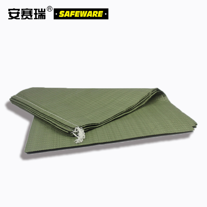 安赛瑞 39867 超厚型编织袋 90*120cm 绿色 50条/包按包销售