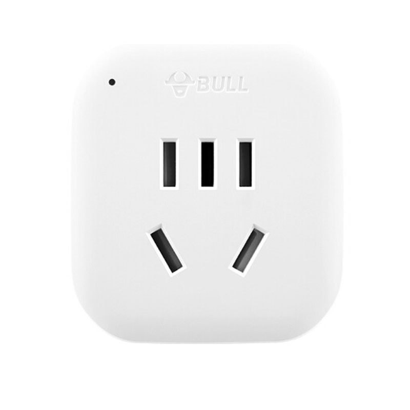 公牛 GN-L01G（新） 电源转换器 德标旅行无线 白色 适合国外使用按个销售