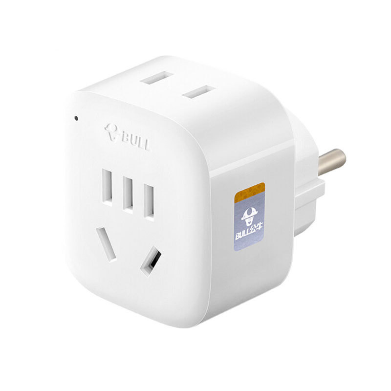 公牛 GN-L01G（新） 电源转换器 德标旅行无线 白色 适合国外使用按个销售