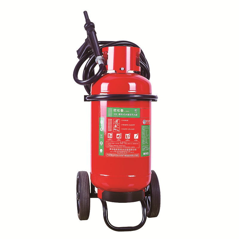 欧伦泰 MSTZ/30-D 推车式低温30L(-20℃）水基灭火器按台销售