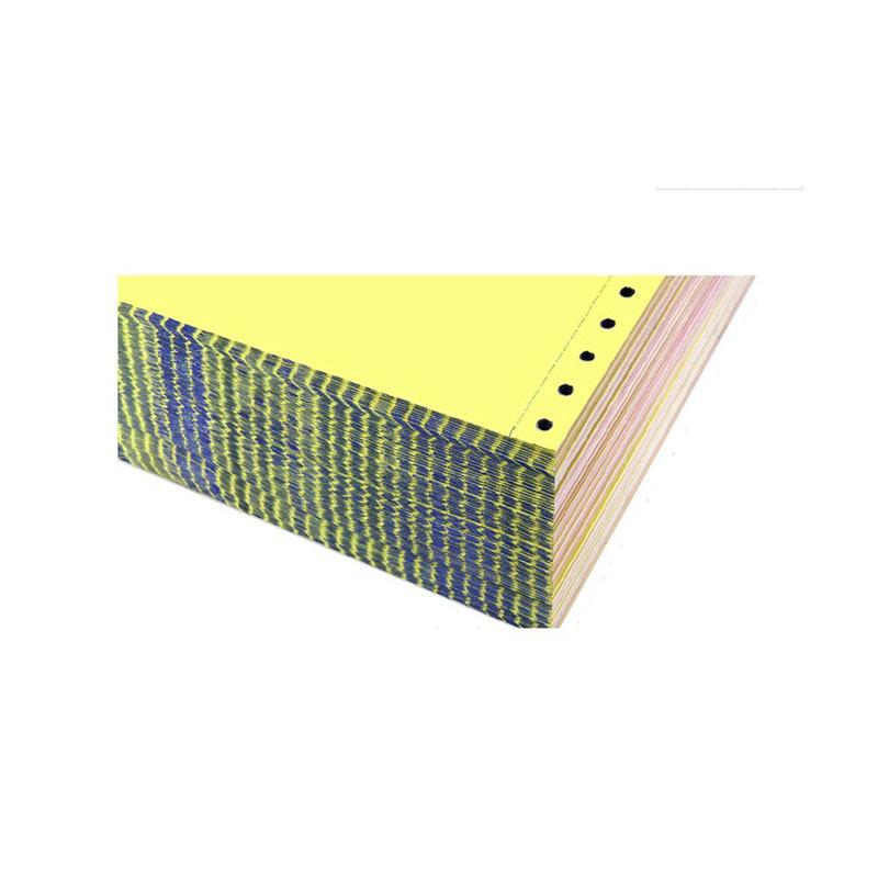 史泰博 241二联一等分无压线 电脑打印纸 1000页/箱 彩色按箱销售