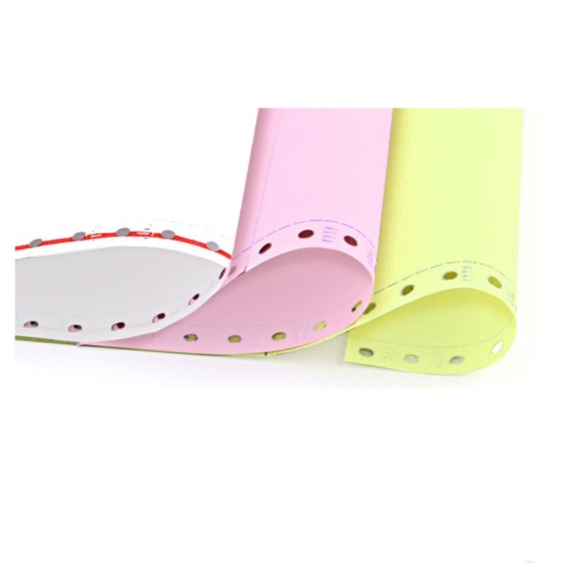 史泰博 241二联一等分无压线 电脑打印纸 1000页/箱 彩色按箱销售